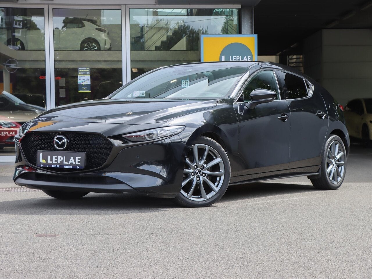 Mazda 3 2.0 Skyactiv Hybrid 120PK|CAMERA|SENSOREN|ZETELVERW, Autos, Mazda, Euro 6, Noir, 5 portes, 1998 cm³