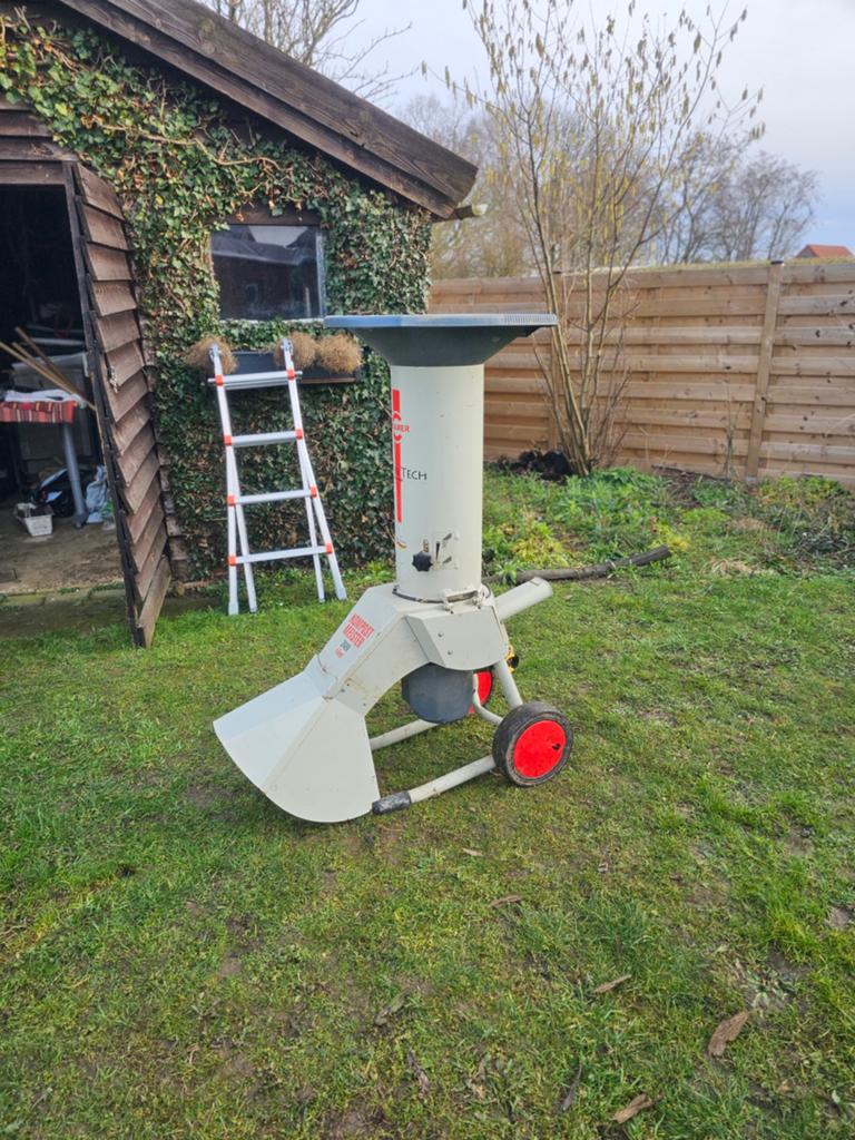 Hakselaar silent professioneel  230v met nieuwe motorcontrol, Ophalen of Verzenden, Elektrisch