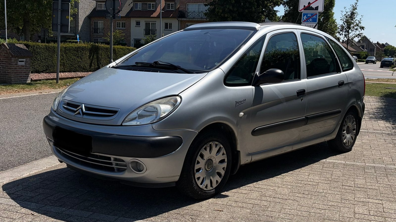 Citroën xsara automaat pano benzine airco gekeurd, Auto's, Citroën, Xsara, Zwart, 4 cilinders, 5 zetels