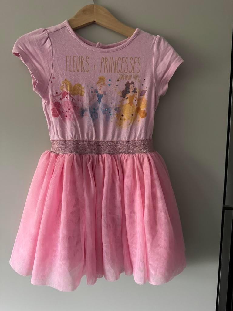 Robe Disney Fleurs et Princesses, Enlèvement ou Envoi, Utilisé, Fille, Robe ou Jupe