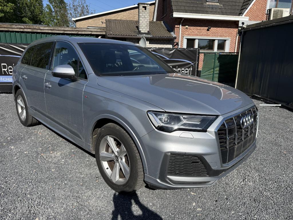 Audi Q7, 3.0TDi, 305.000km, Full option, S-Line, Export, Auto's, Zwart, Zwart, Bedrijf, Diesel