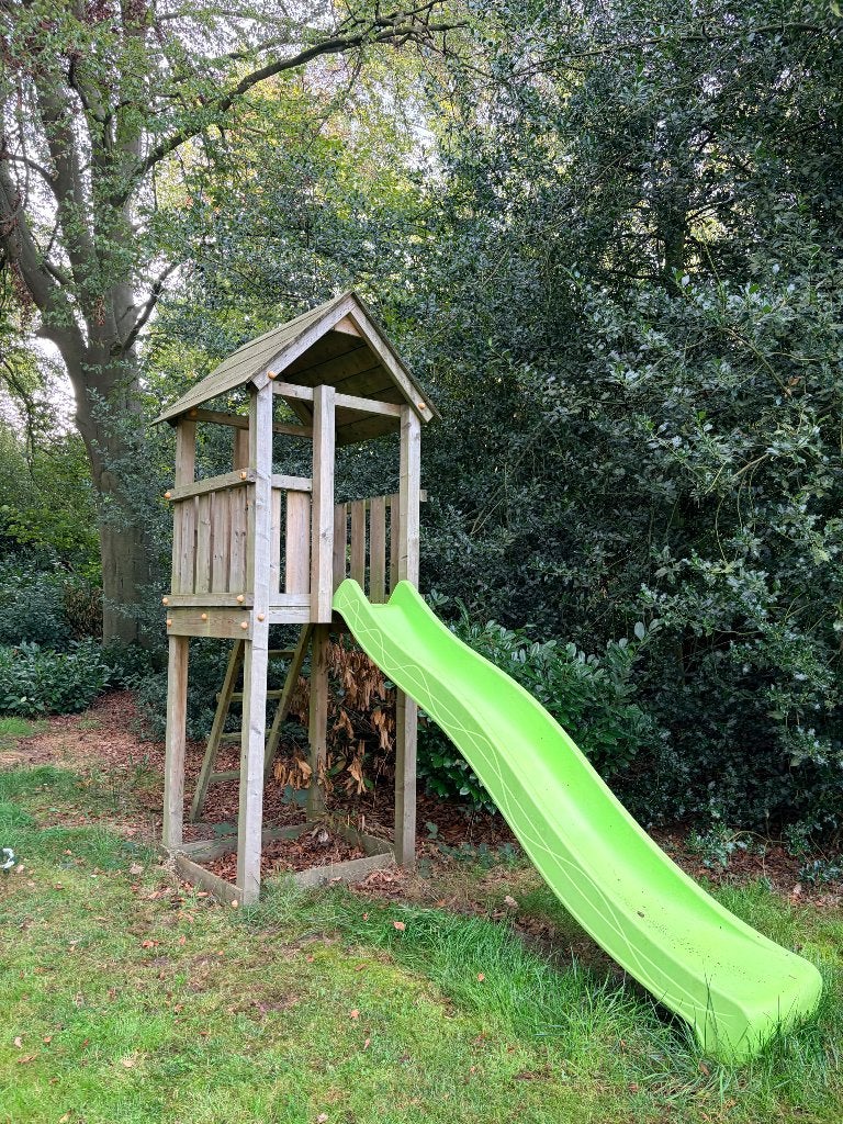 Speeltuin met glijbaan, Kinderen en Baby's, Ophalen, Gebruikt, Glijbaan