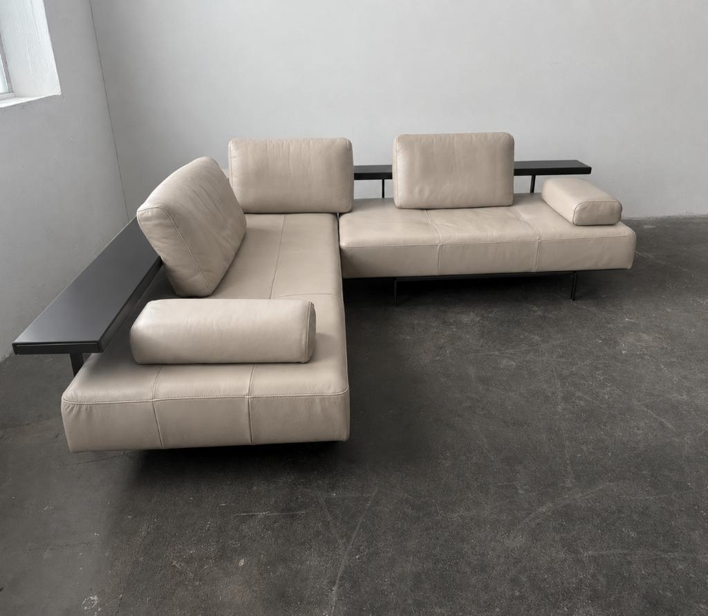 Rolf Benz 6100 Dono, Huis en Inrichting, Zetels | Zetels, Gebruikt, Hoekbank, Vierpersoons of meer, 200 tot 250 cm, 100 tot 125 cm