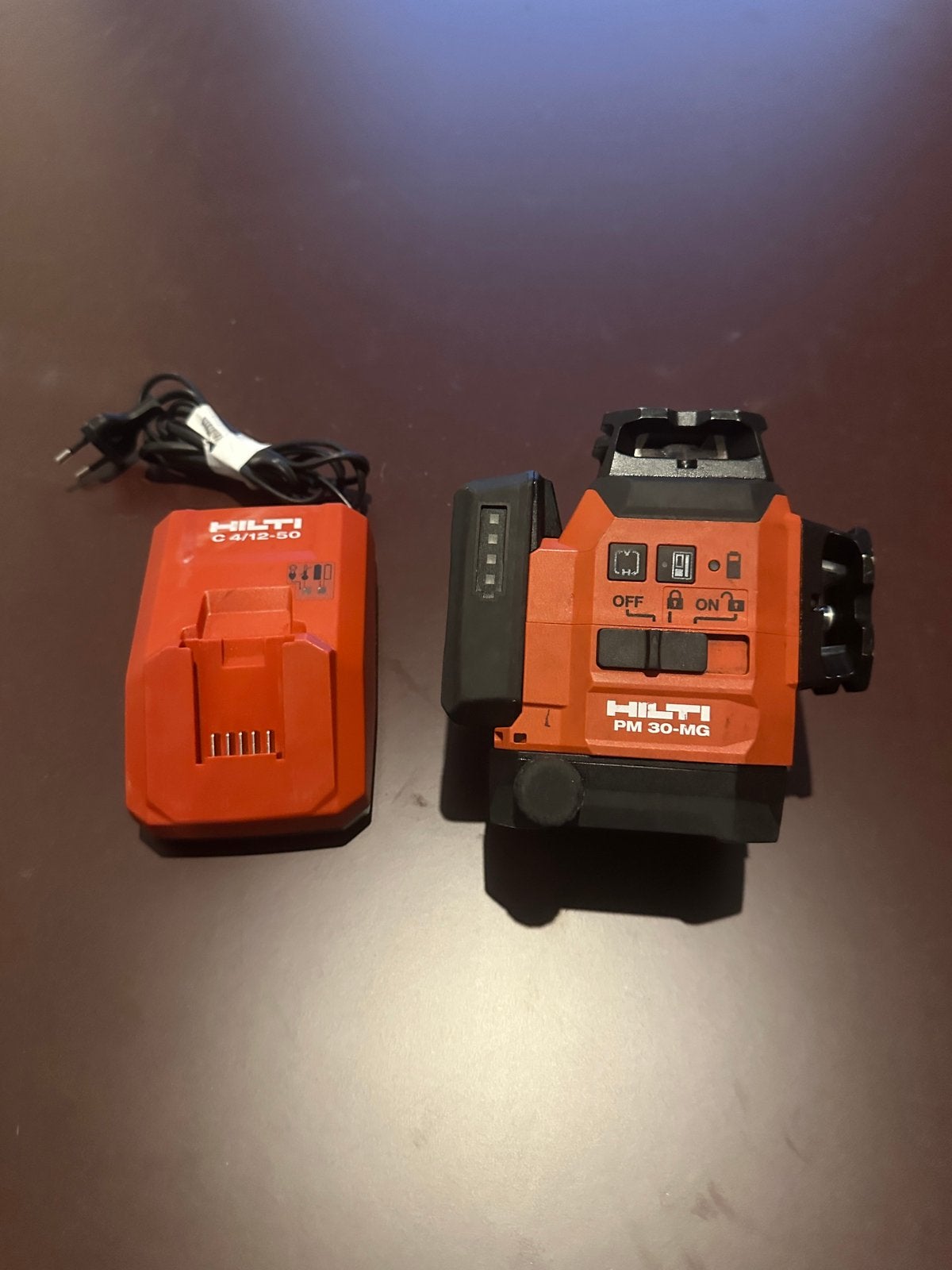 Hilti PM 30-MG, Enlèvement, Hilti