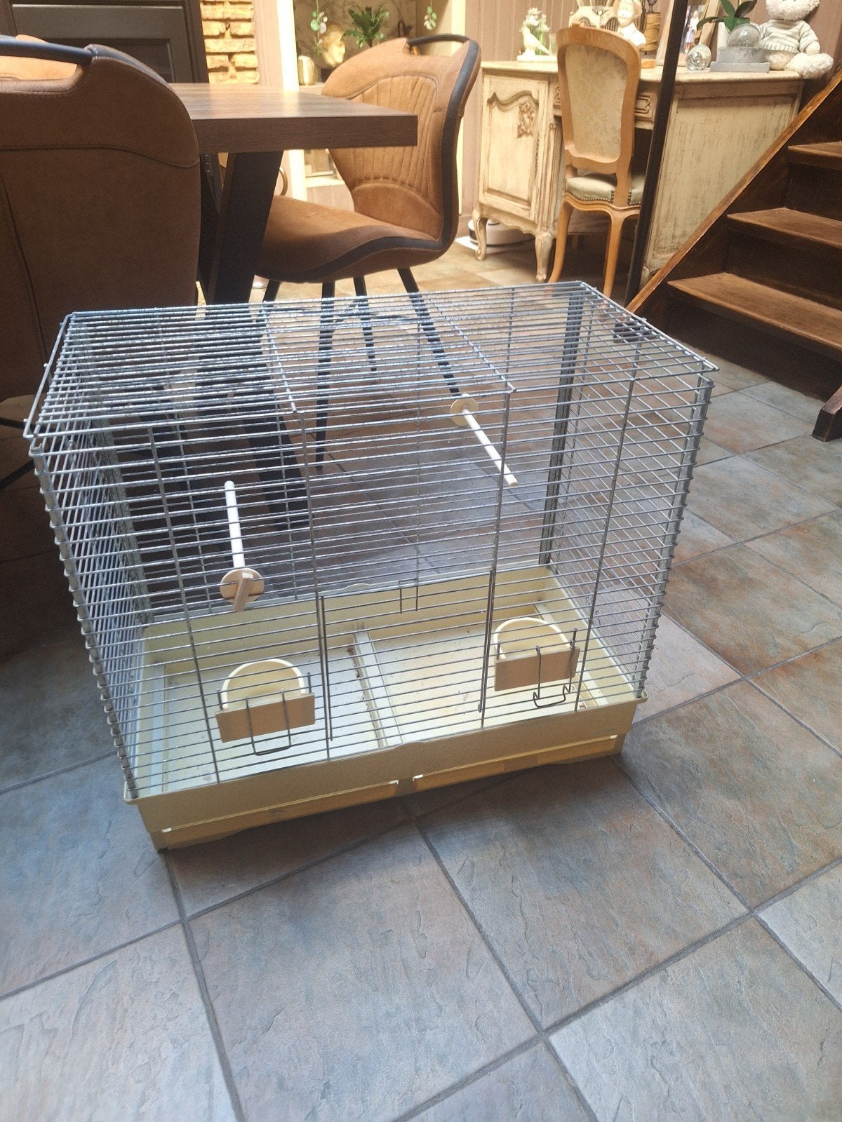 Cage oiseaux, Animaux & Accessoires, Enlèvement, Utilisé, Métal, Cage à oiseaux