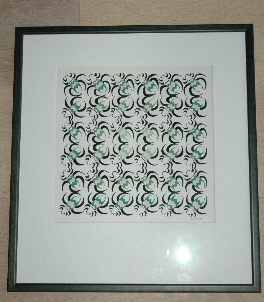 2 tableaux contemporains, Enlèvement ou Envoi