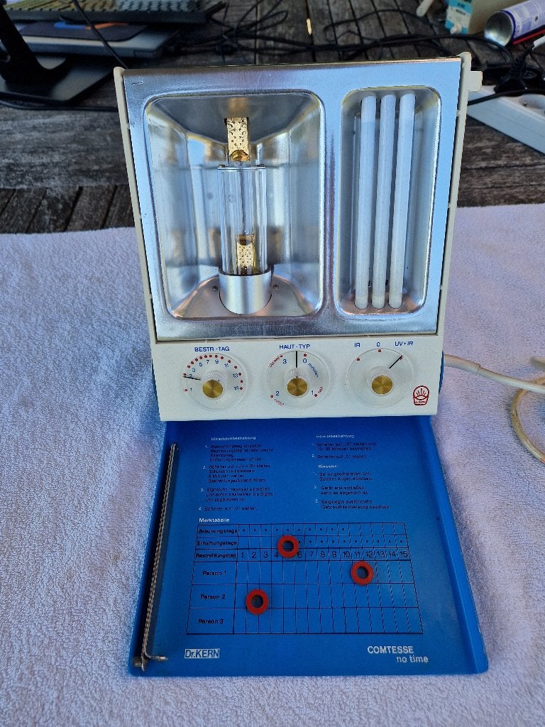 Vintage Dr. Kern Comtessa UV- en Infraroodlamp, Ophalen of Verzenden