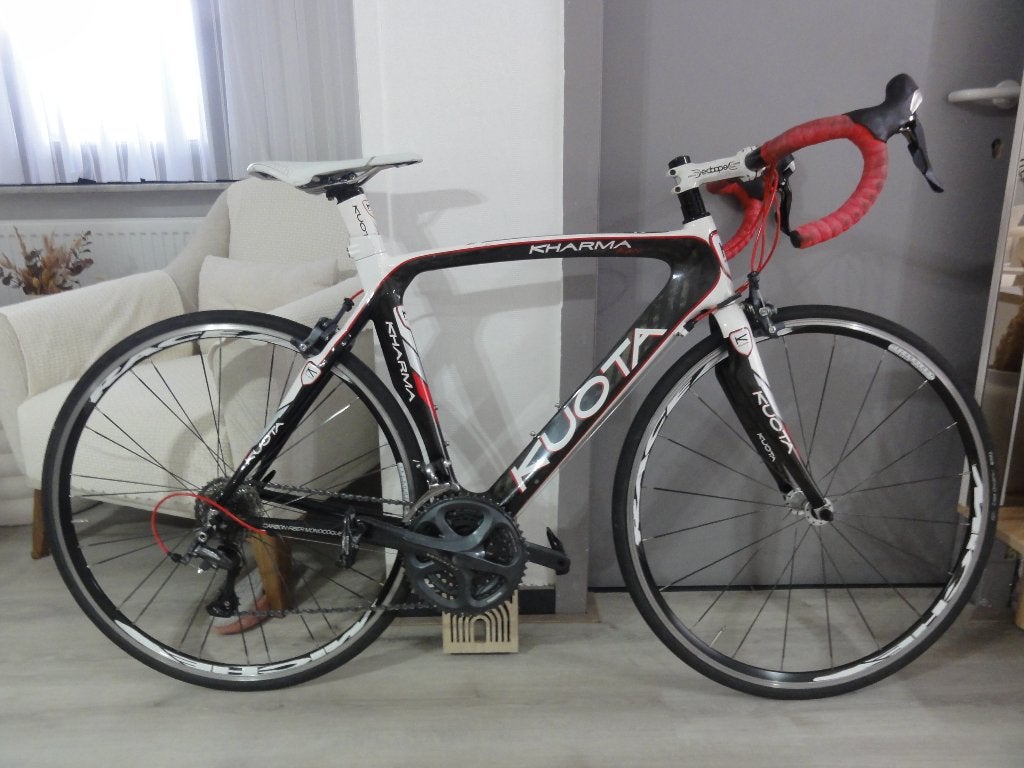Kuota KHARMA Race full CARBON full ULTEGRA 325 euros, Frein sur jante, Comme neuf, Enlèvement, 53 à 57 cm