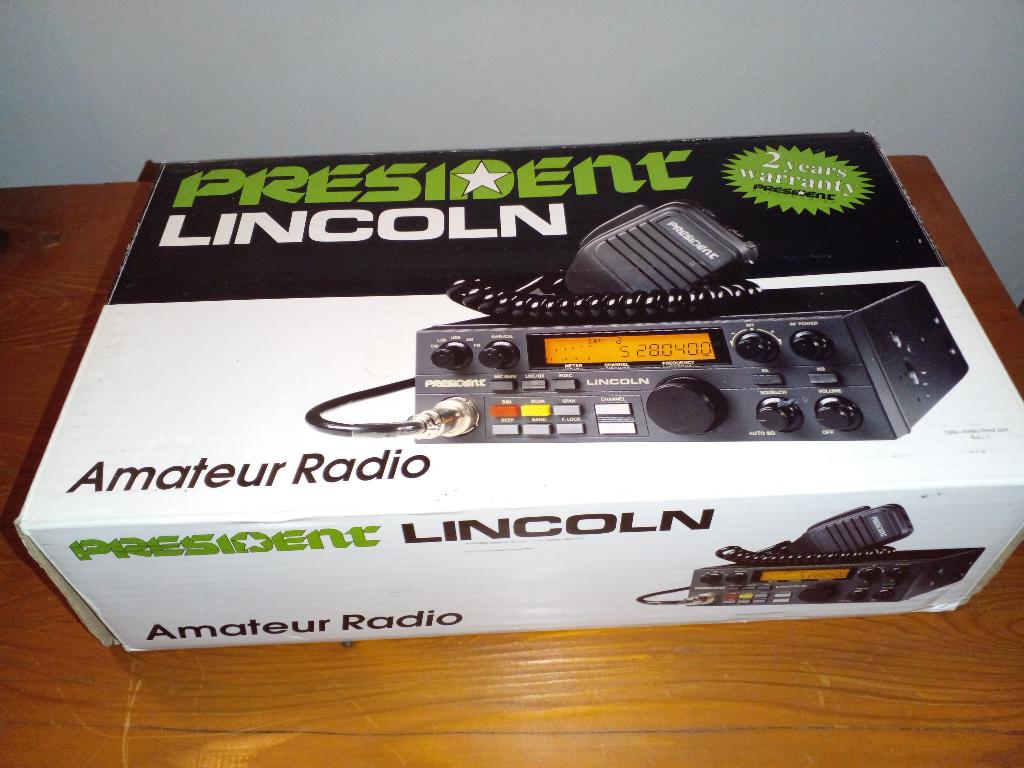 President Lincoln 1, Telecommunicatie, Ophalen of Verzenden, Zo goed als nieuw, Zender en Ontvanger