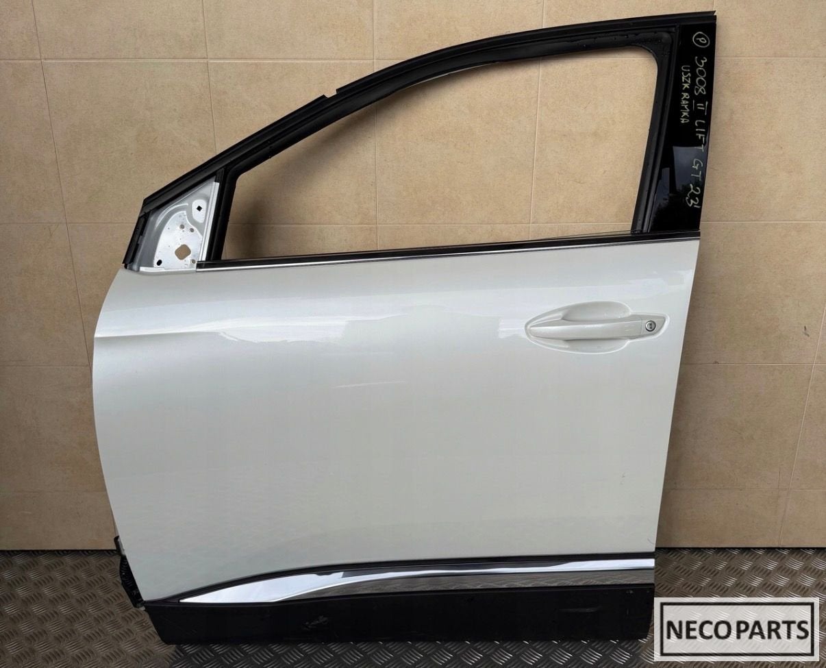 PEUGEOT 3008 II FACELIFT PORTIER DEUR LINKS ALLES LEVERBAAR!, Gebruikt, -, Ophalen of Verzenden, Achter