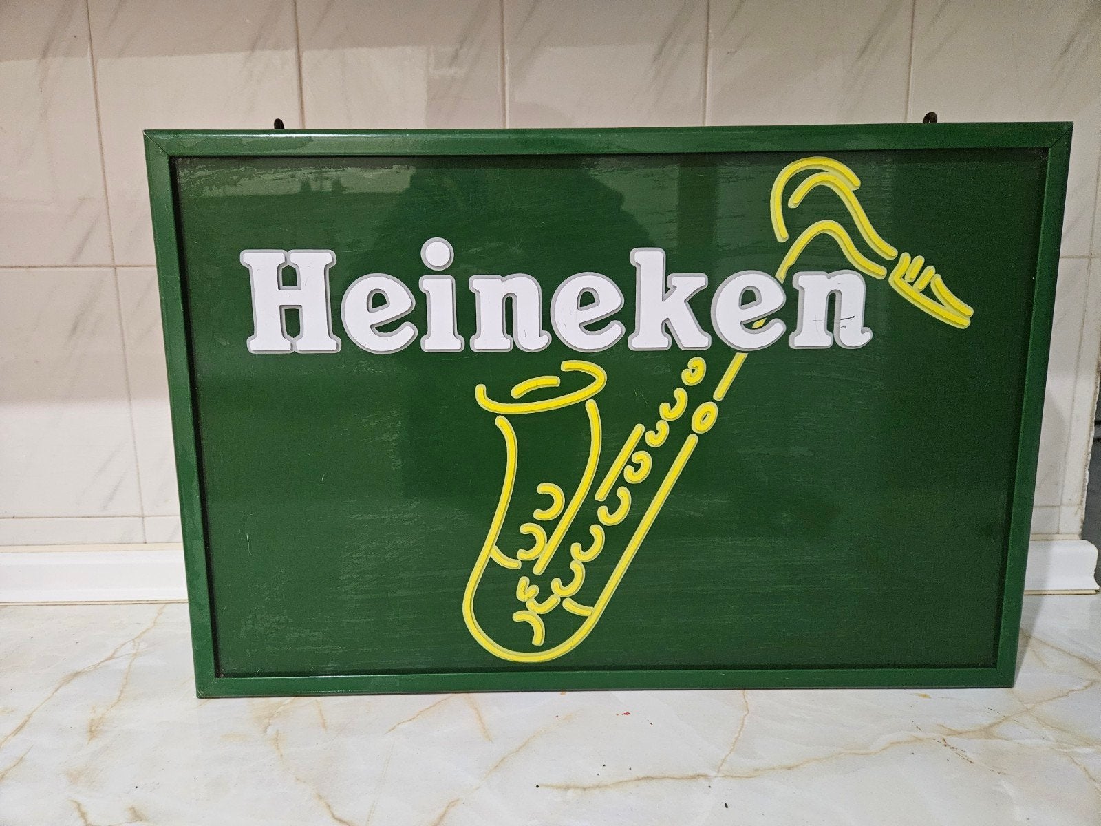 Boîte à lumière Heineken, Collections, Marques & Objets publicitaires, Enlèvement ou Envoi