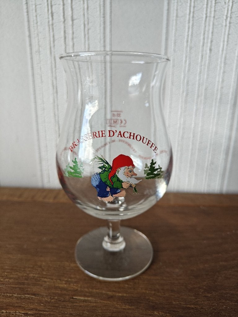 La Chouffe bierglas 33 cl – Brasserie d'Achouffe, Ophalen of Verzenden