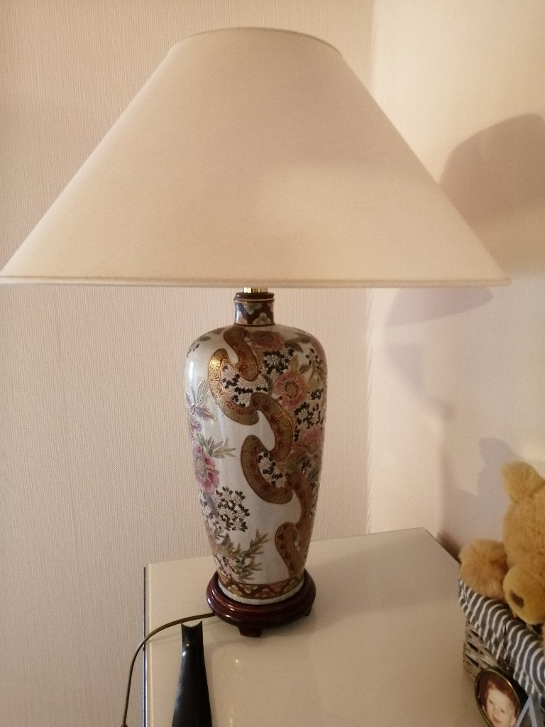 Chinese vaaslamp van het merk Regina 60 wat., Antiek en Kunst, Ophalen