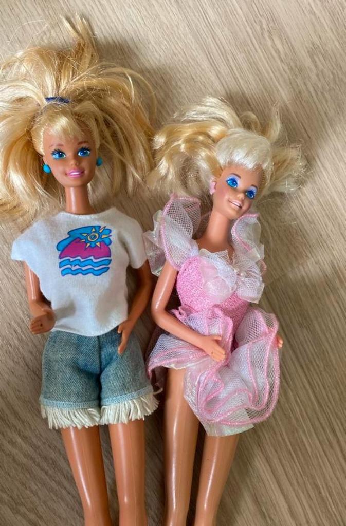 Vintage jaren 80 Barbies., Enfants & Bébés, Jouets | Poupées, Enlèvement, Utilisé, Barbie