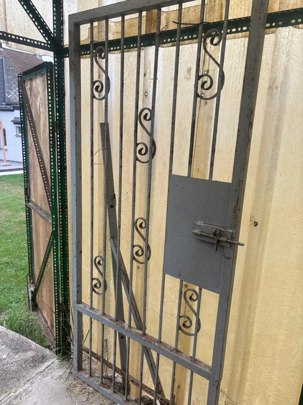 Barrière de jardin, Jardin & Terrasse, Enlèvement, Utilisé, Fer, Porte du jardin