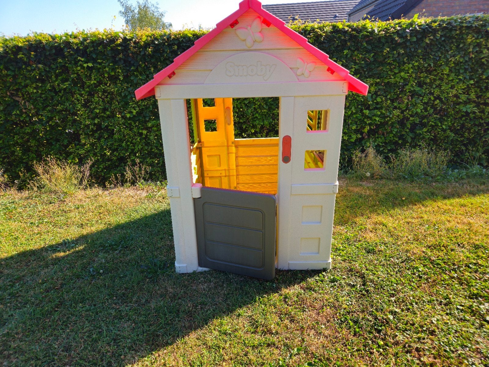 Maisonnette de jardin pour enfant - Smoby Jolie Maison, Enfants & Bébés, Enlèvement, Utilisé, Plastique
