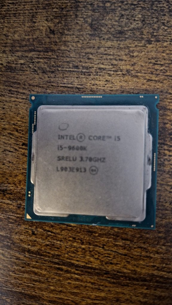 Intel Core i5-9600K processor, Informatique & Logiciels, 6-core, LGA 1151, Utilisé, Intel Core i5