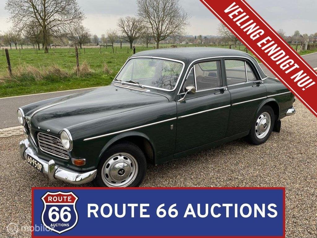 Volvo Amazon P121 | 1967 | Route 66 Auctions, Autos, Achat, Entreprise, Boîte manuelle, Autre carrosserie