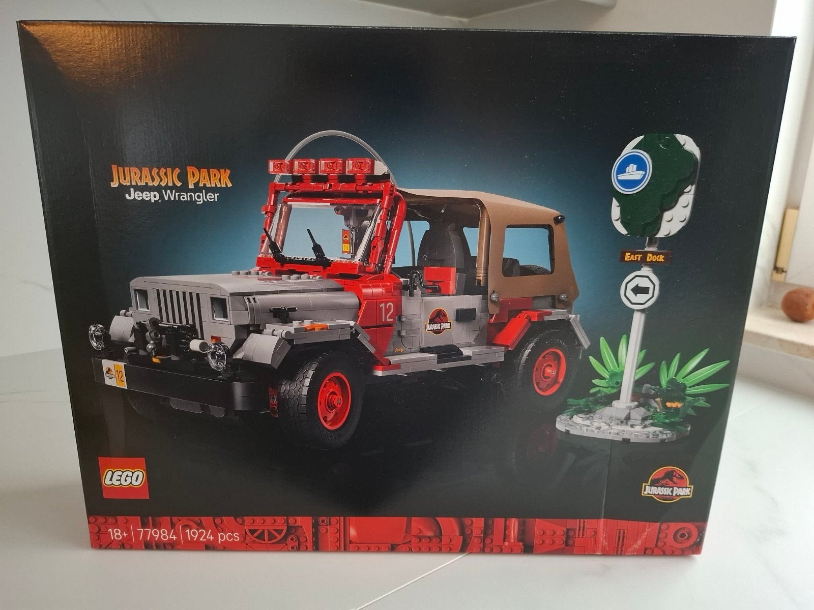 lego 77984 lego jeep de jurassic park, Enlèvement, Comme neuf, Voiture