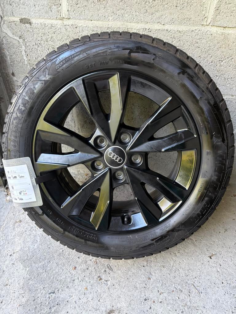 Jantes Audi originales 16’ + pneus GOODYEAR, Autos : Pièces & Accessoires, Pneus & Jantes, Enlèvement, 16 pouces, Pneus et Jantes