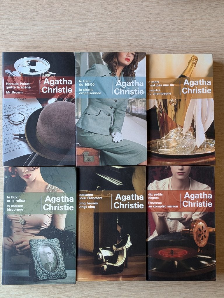 Lot de 21 livres Agatha Christie, Livres, Enlèvement, Utilisé