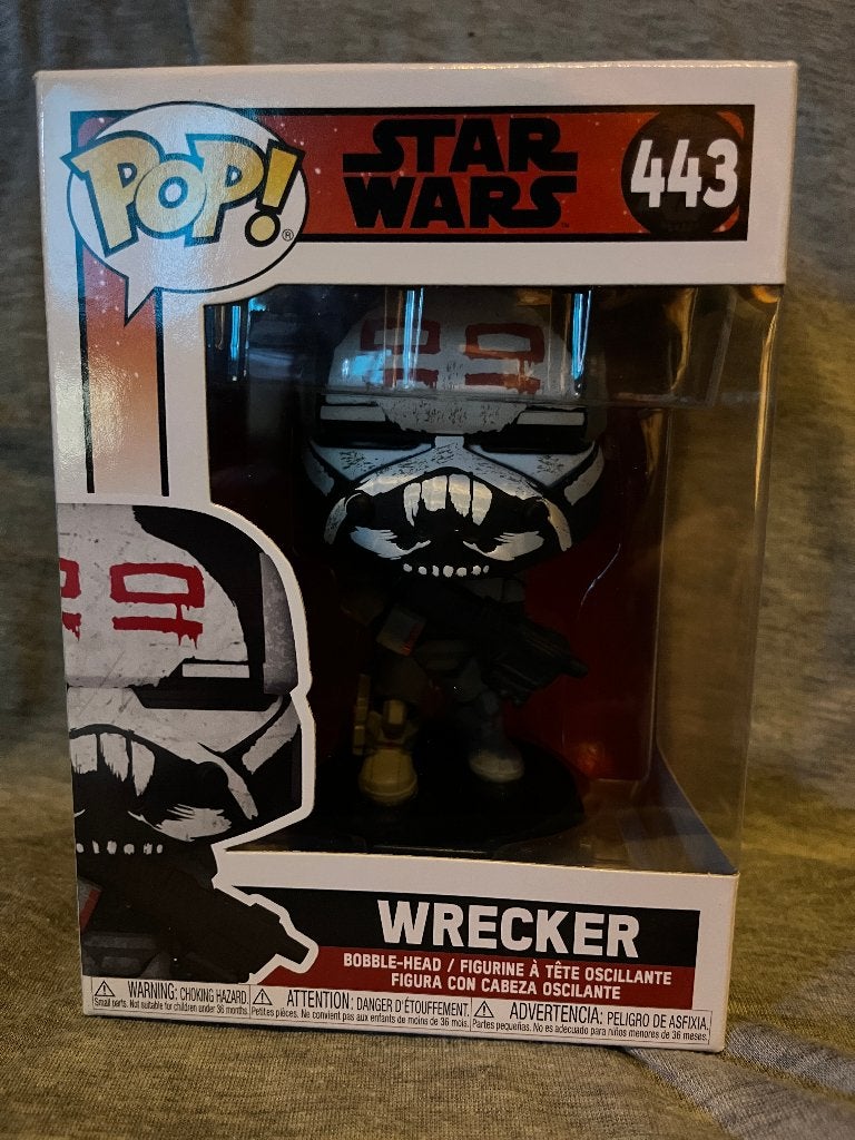 3. Funko Pop ! Star Wars : The Bad Batch - Wrecker, Enlèvement ou Envoi, Comme neuf, Statue ou Buste