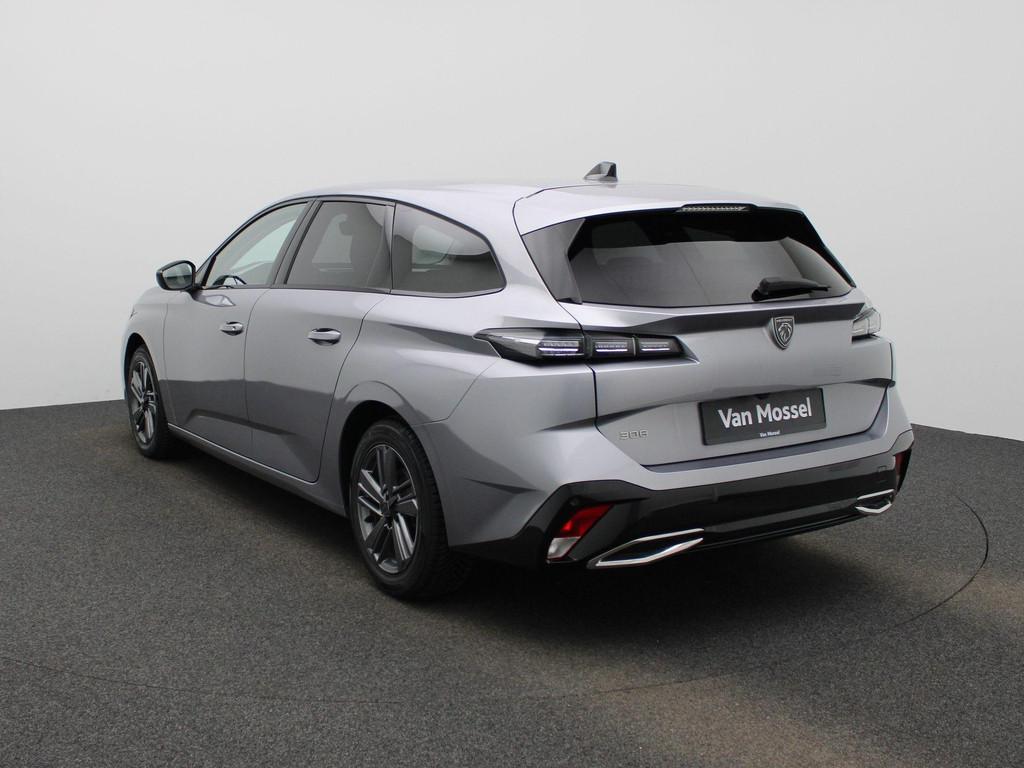 Peugeot 308 SW 1.2 PureTech 130 S&S EAT8 Allure, Auto's, Stof, Gebruikt, 1462 kg, Traction-control