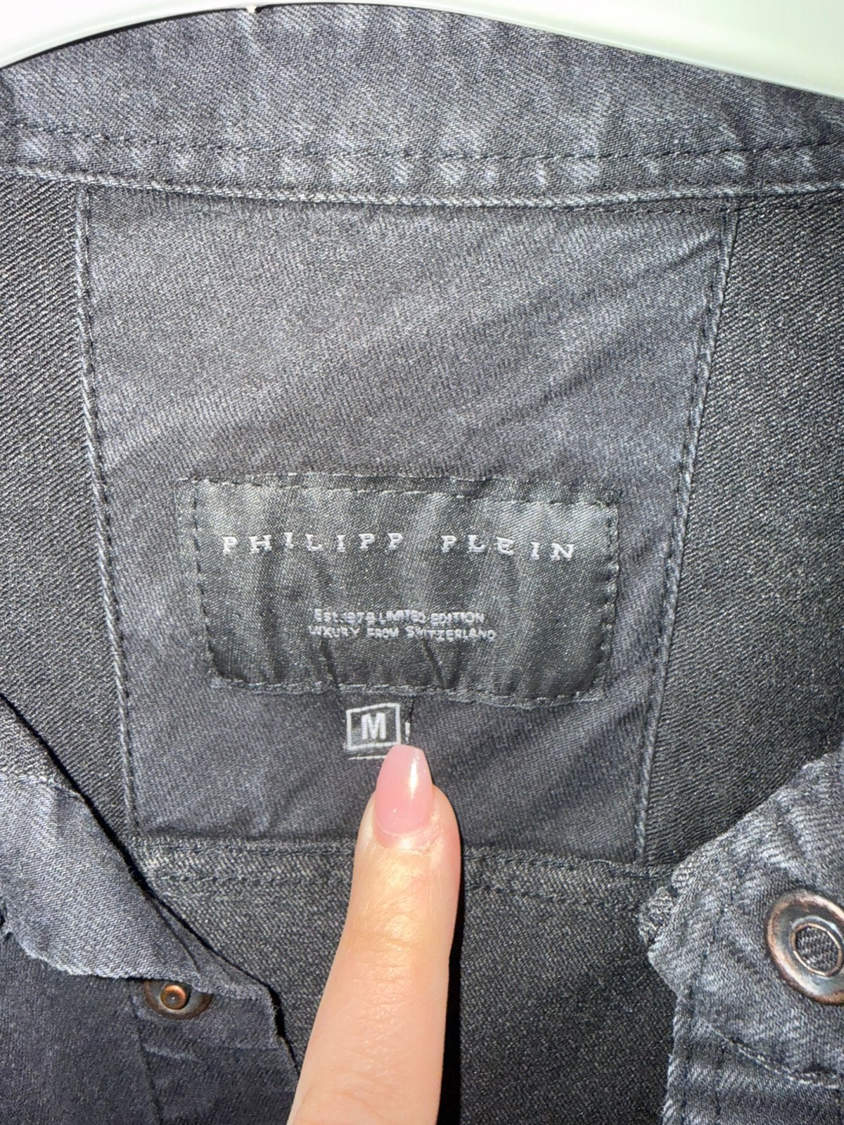 Chemise grise Philipp Plein Jeans, Vêtements | Hommes, Enlèvement, Comme neuf, Gris, Tour de cou 39/40 (M)