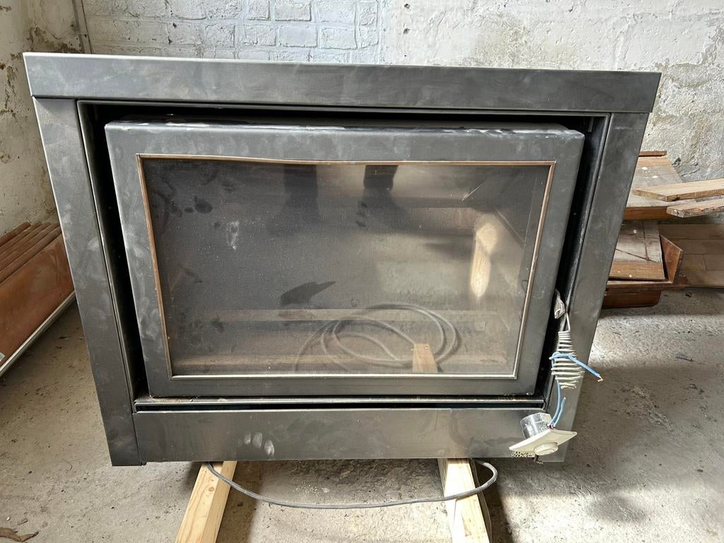 Inbouwcassette Houtvuur Bodart&Gonay met ventilatoren, Enlèvement, Utilisé