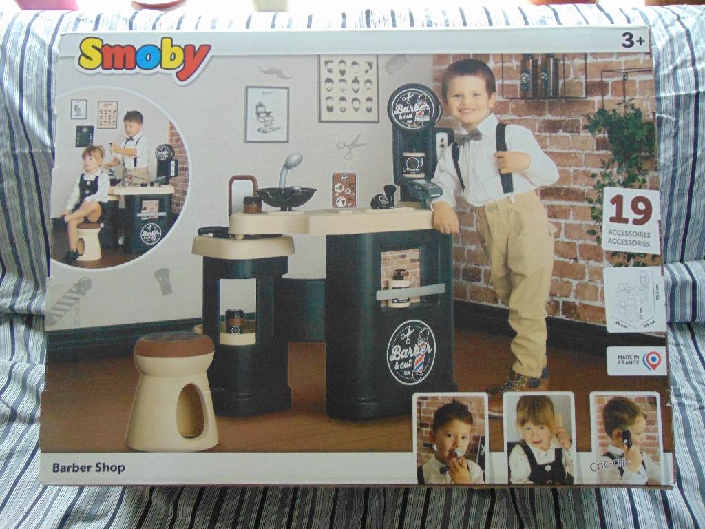 Smoby Barbershop, kapsalon , Nieuw in de doos., Ophalen of Verzenden, Nieuw