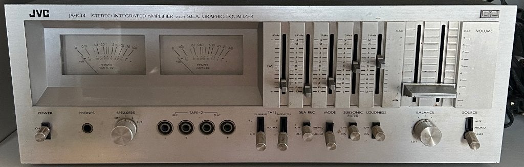 Ampli JVA JA-S44, Audio, Tv en Foto, Versterkers en Ontvangers, Ophalen, Gebruikt, Stereo, JVC