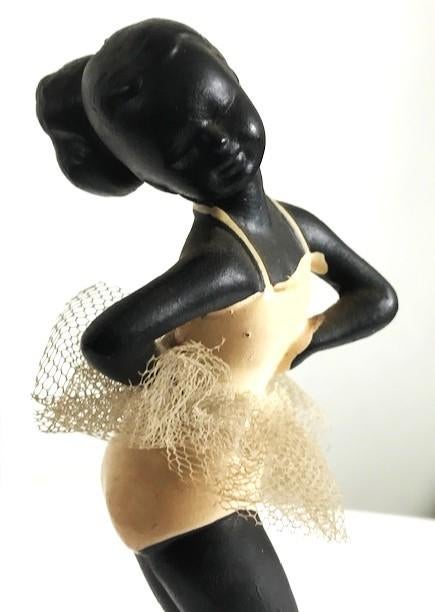Danseurs ballet vintage porselain Sphinx Ballerina😍💑🎁🤗👌, Statue, Enlèvement ou Envoi, Patiné, Moins de 20 cm