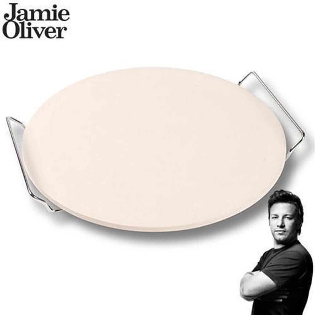 Nieuw | Jamie Oliver Pizzasteen 33cm | BBQ & Oven, Tuin en Terras, Ophalen of Verzenden, Nieuw, Jamie Oliver