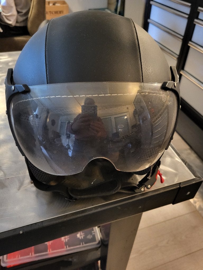 Brommerhelm, Fietsen en Brommers, Ophalen, Gebruikt, Extra large of groter