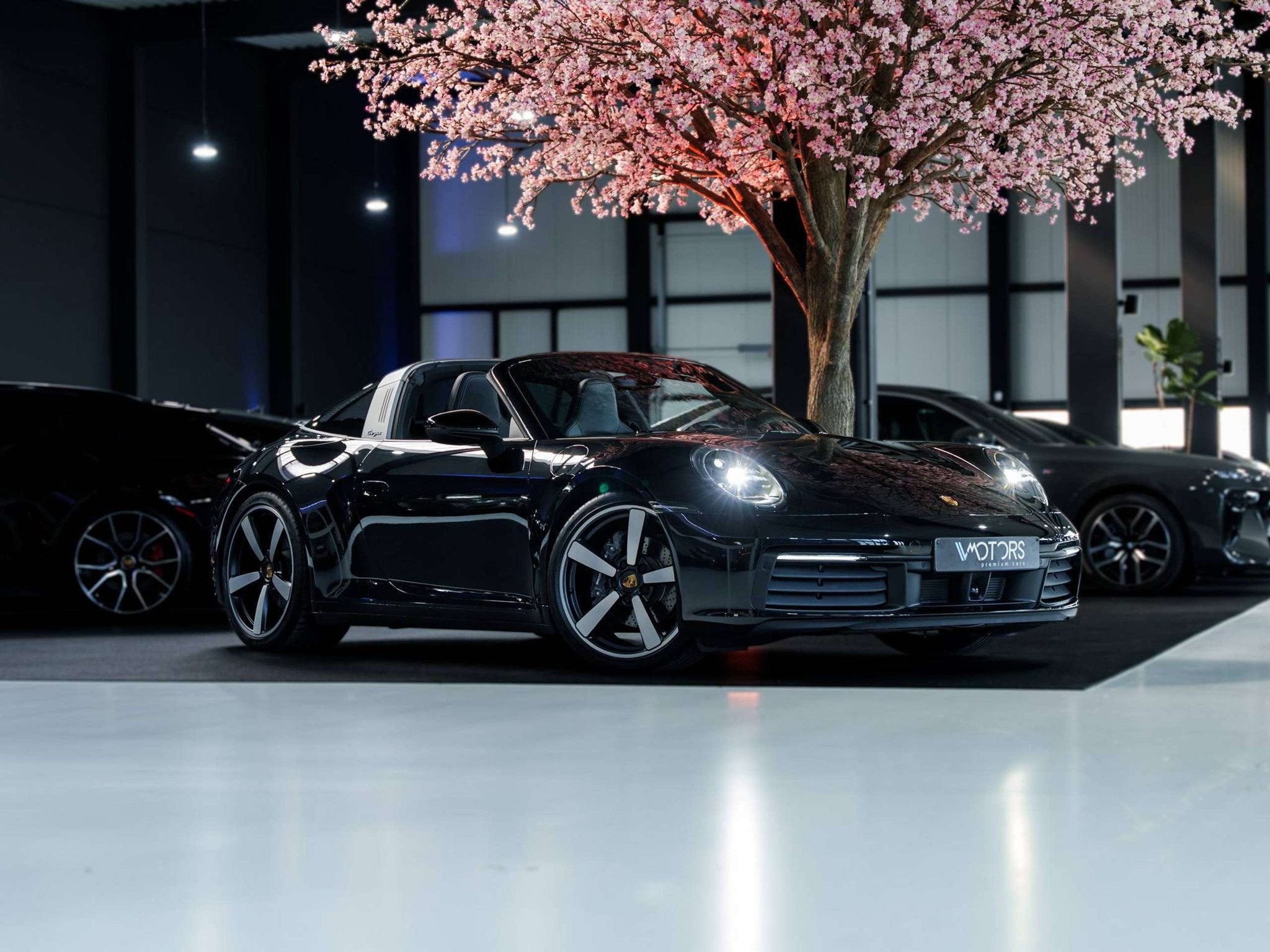 Porsche 992 911 TARGA 4 - SPORT CHRONO - SPORTUITLAAT - BOSE, Auto's, Automaat, 4 zetels, Gebruikt, Zwart