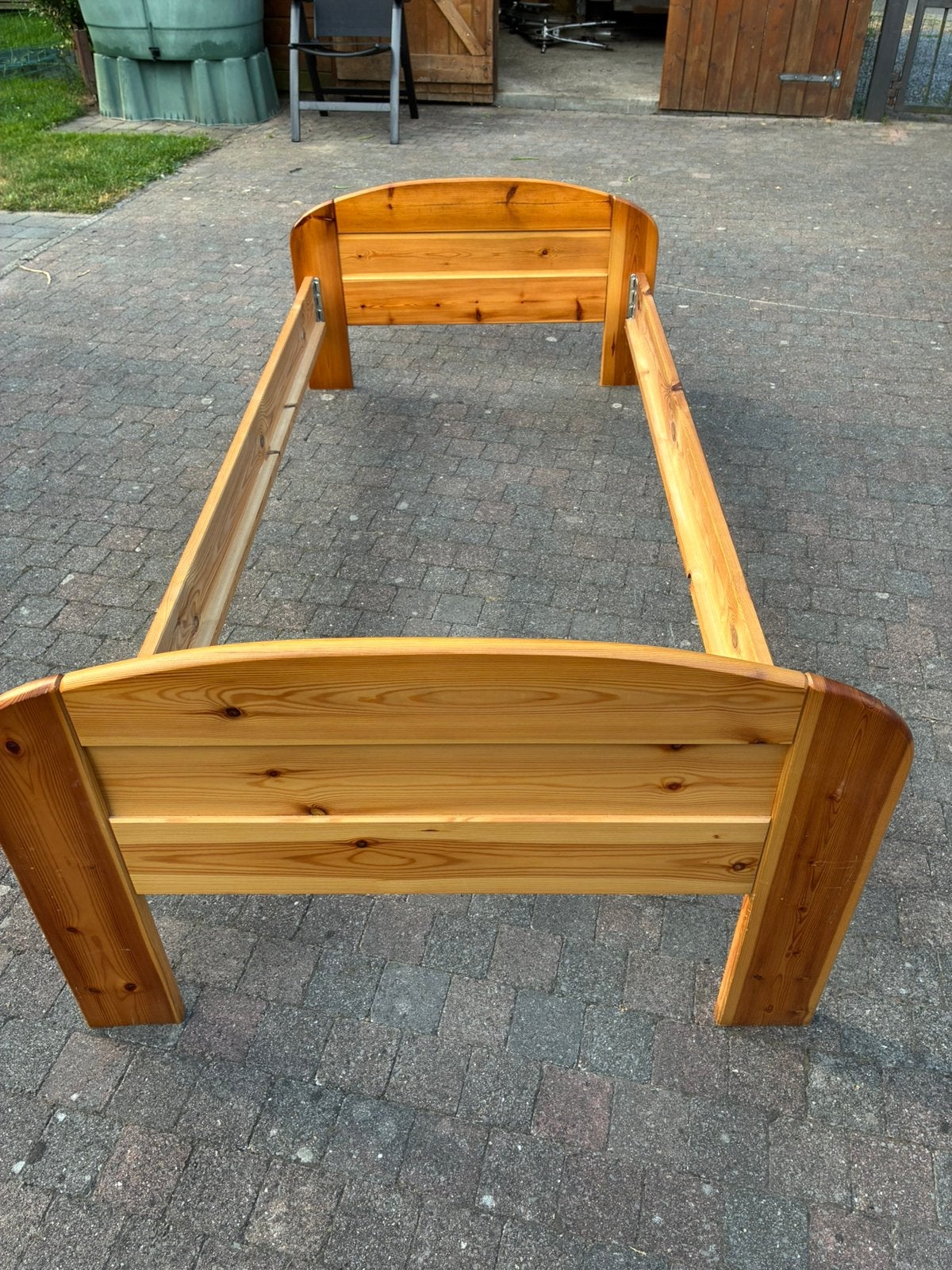 2. Eenspersoonsbedden, Huis en Inrichting, Slaapkamer | Bedden, Ophalen, Gebruikt, 90 cm, Eenpersoons