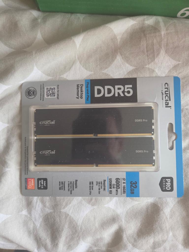 DDR5 Ram Desktop, Computers en Software, RAM geheugen, Ophalen of Verzenden, DDR5, Desktop
