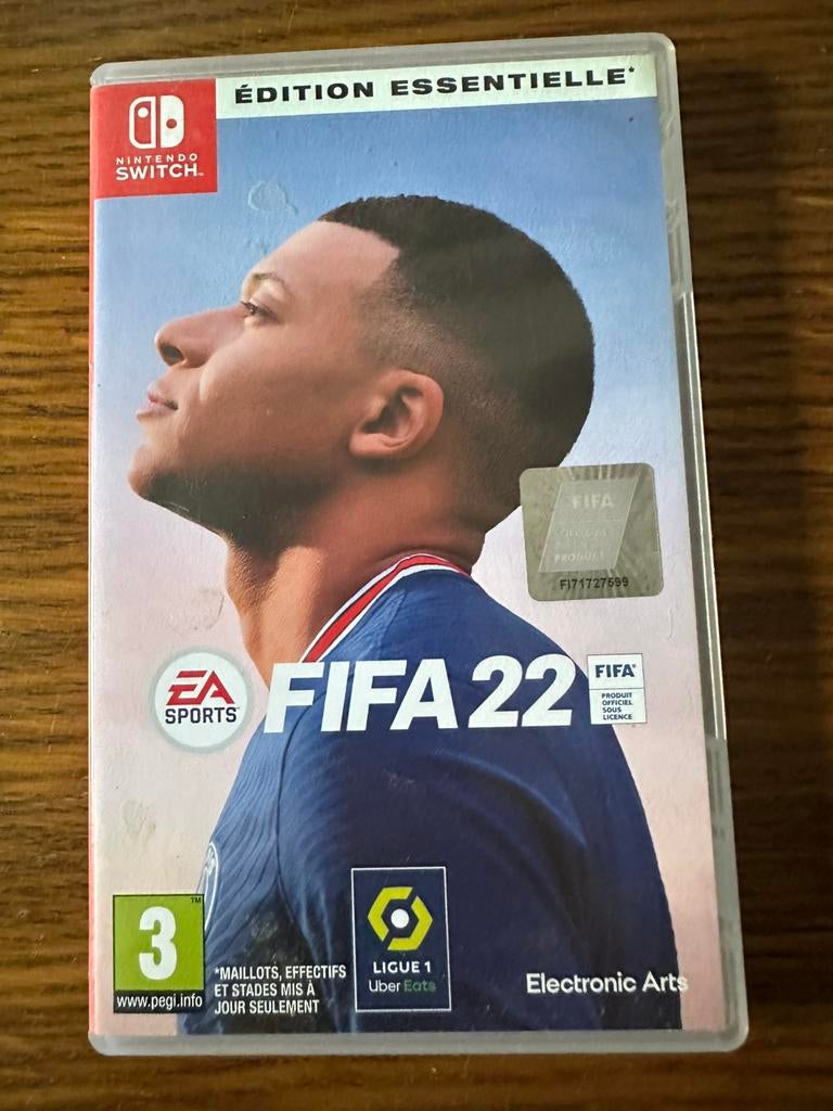 FIFA 22 Nintendo Switch, Enlèvement, Utilisé, Sport, À partir de 3 ans