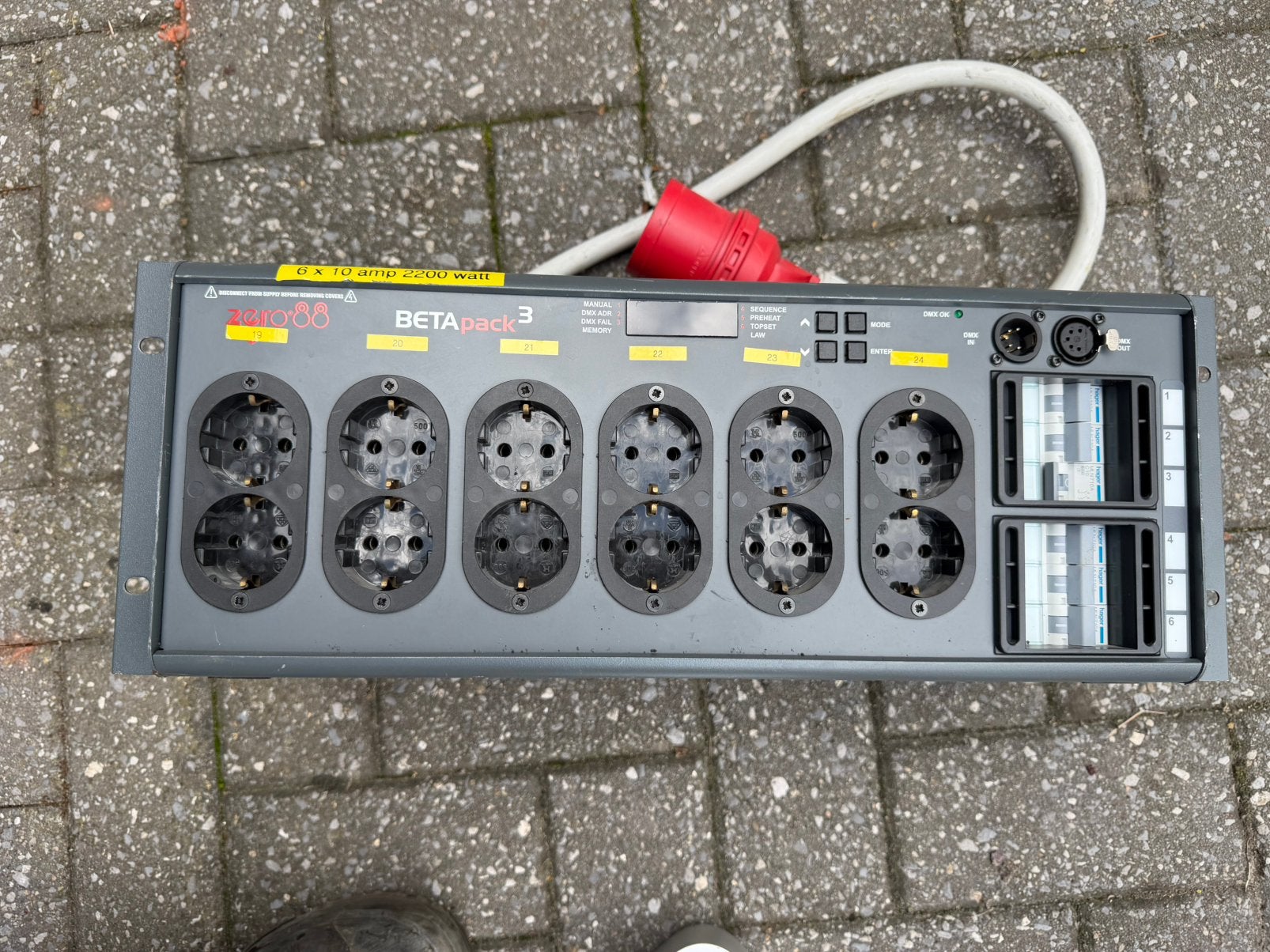 Betrouwbare Zero 88 Betapack 3 DMX Dimmerpack, Ophalen of Verzenden, Zo goed als nieuw