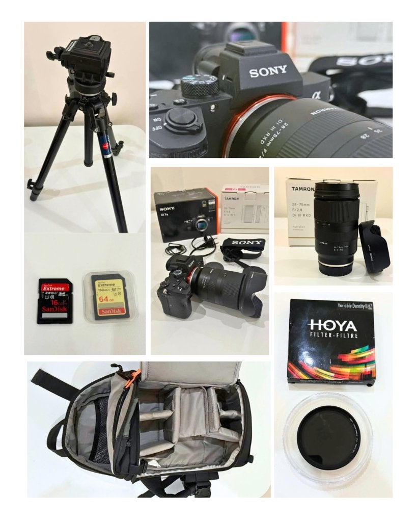 KIT PHOTO/VIDEO COMPLET SONY A7 III + TAMRON 28-75 F/2.8, Ophalen, Spiegelreflex, Zo goed als nieuw, Accu
