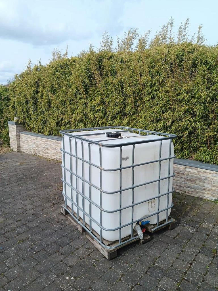 Cuve d eau de plue 1000 litres, Enlèvement, Comme neuf