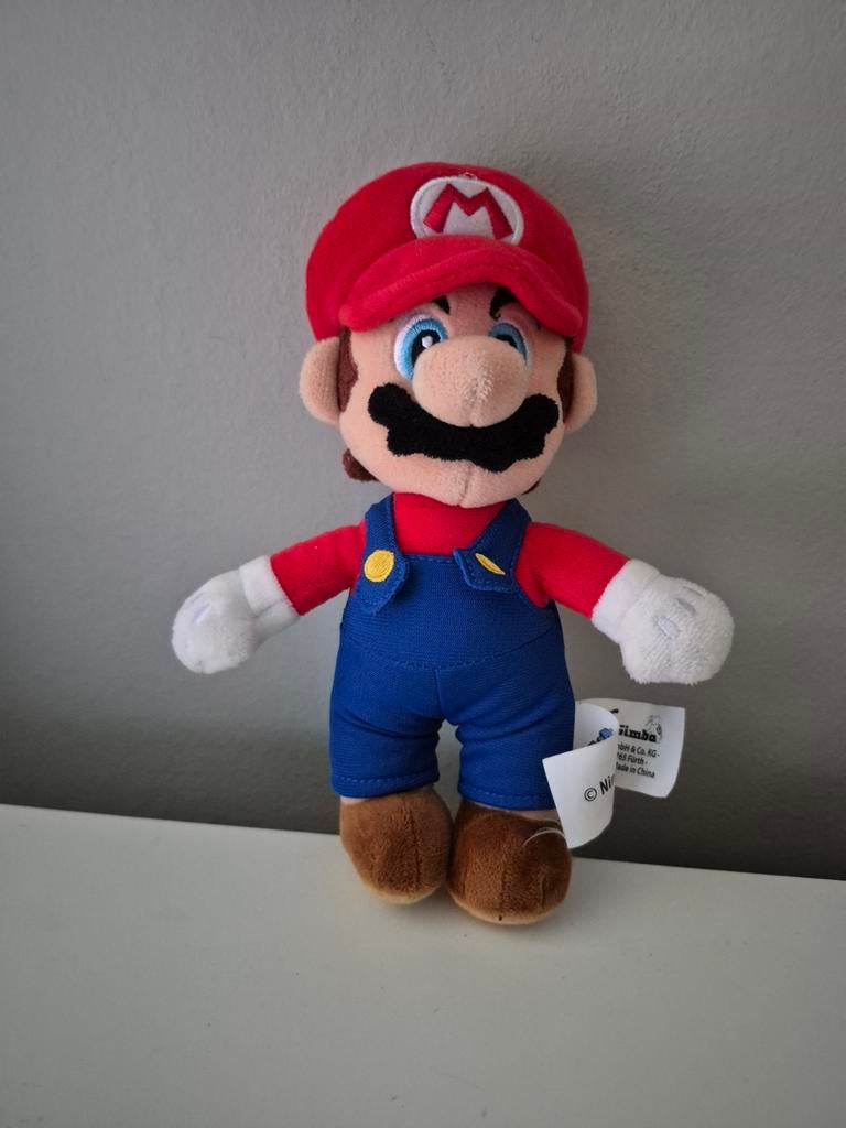 Super Mario knuffel goede staat, Super Mario, Ophalen of Verzenden