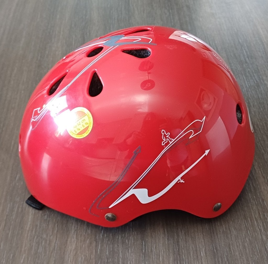 kinderhelm maat 48-52 cm als nieuw, Fietsen en Brommers, Ophalen, Zo goed als nieuw, Jongen of Meisje