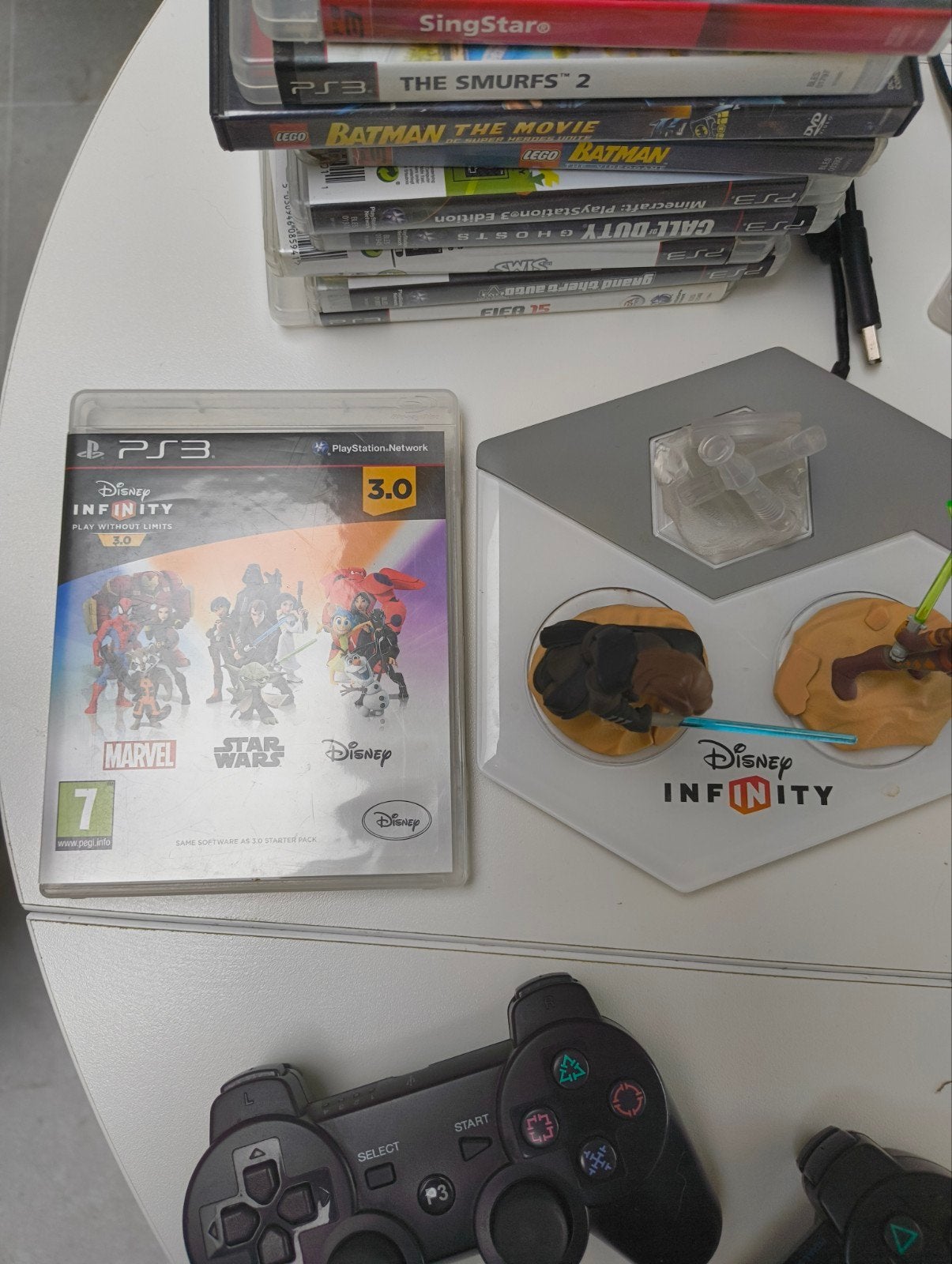 PlayStation 3 met alle benodigdheden en spelletjes, Consoles de jeu & Jeux vidéo, Consoles de jeu | Sony PlayStation 3, Enlèvement