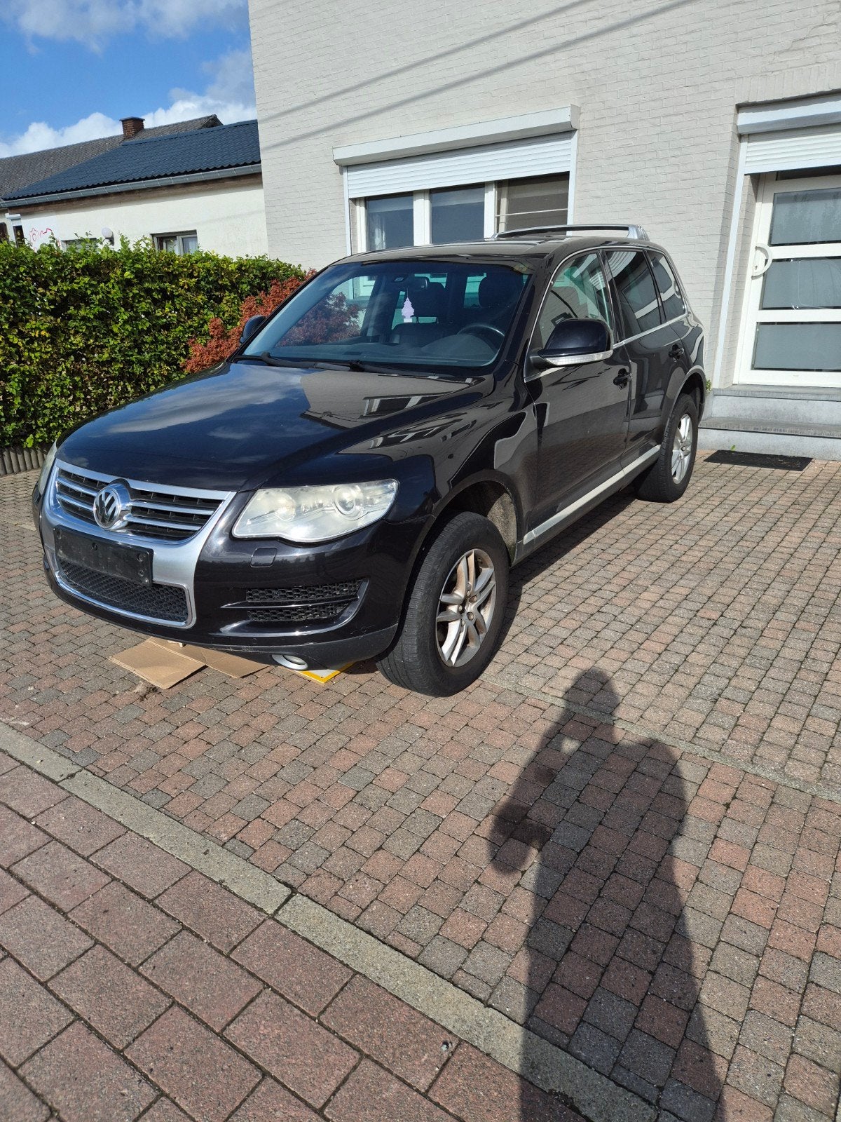 volkswagen touareg 2.5 diesel ( export ), Cuir, Achat, 128 kW, Noir