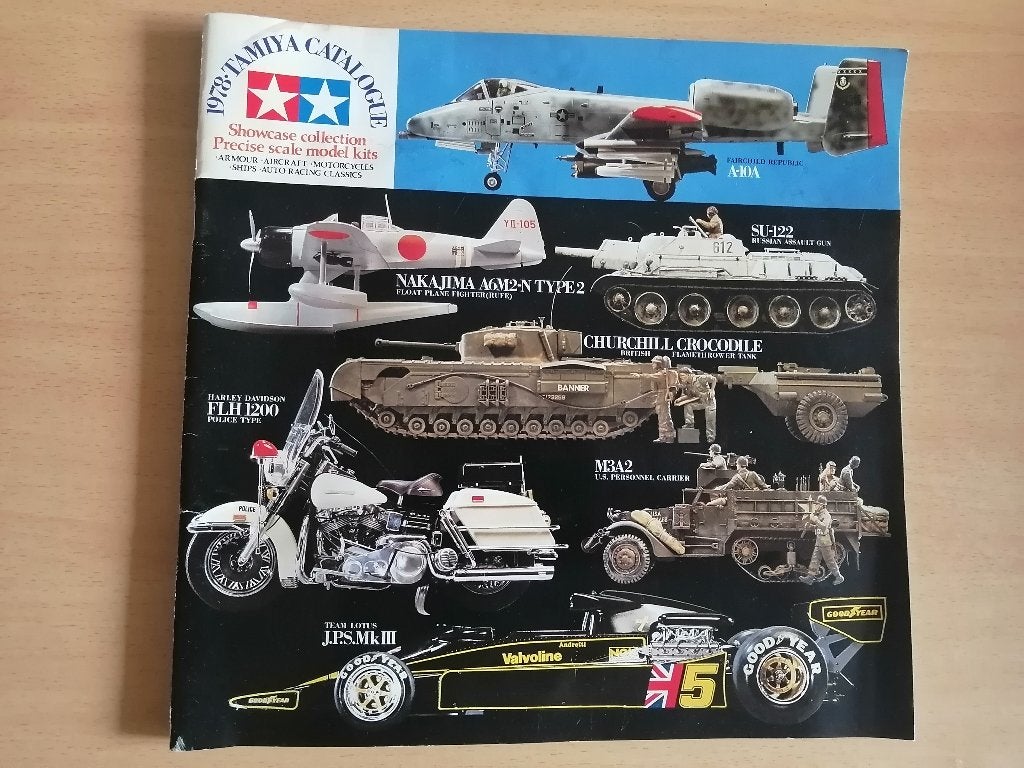 Catalogue Tamiya de 1978, un guide vintage de maquettes, Enlèvement ou Envoi, Tamiya