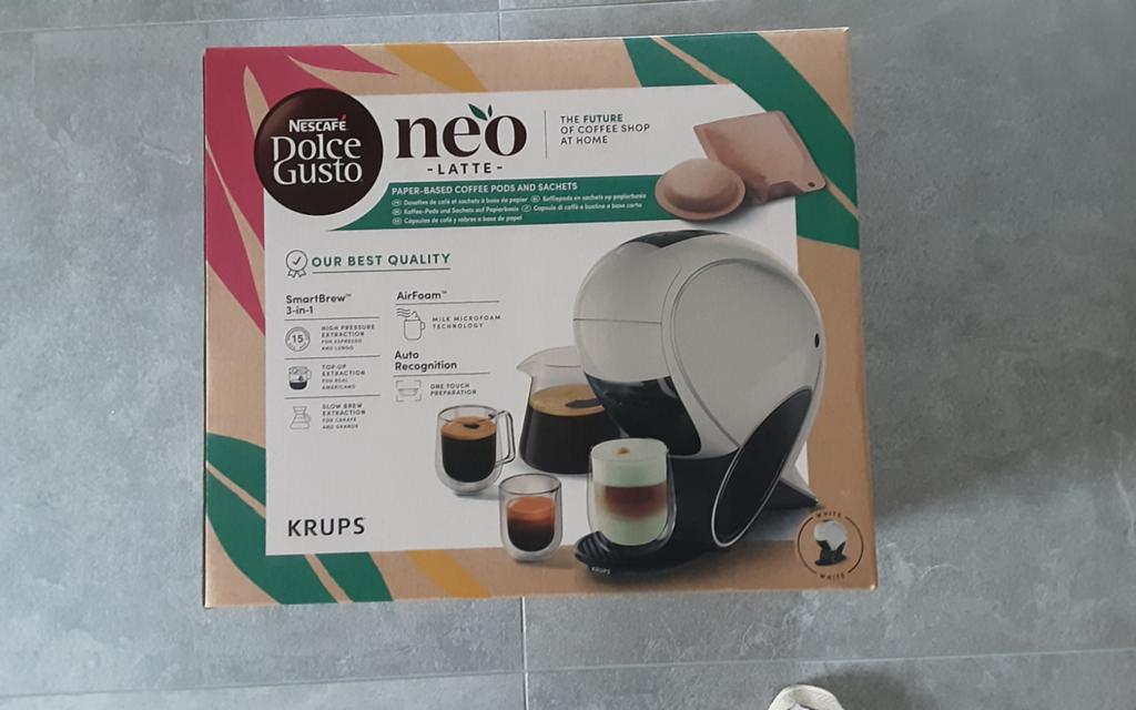 Krups neo dolce gusto, Elektronische apparatuur, Grillplaten, Ophalen