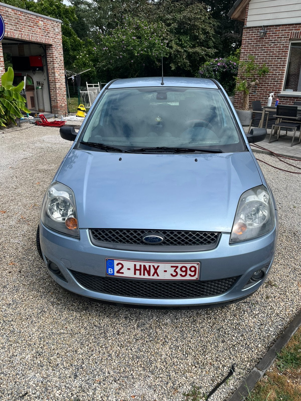 Ford fiesta, Voorwielaandrijving, Stof, Zwart, 4 cilinders
