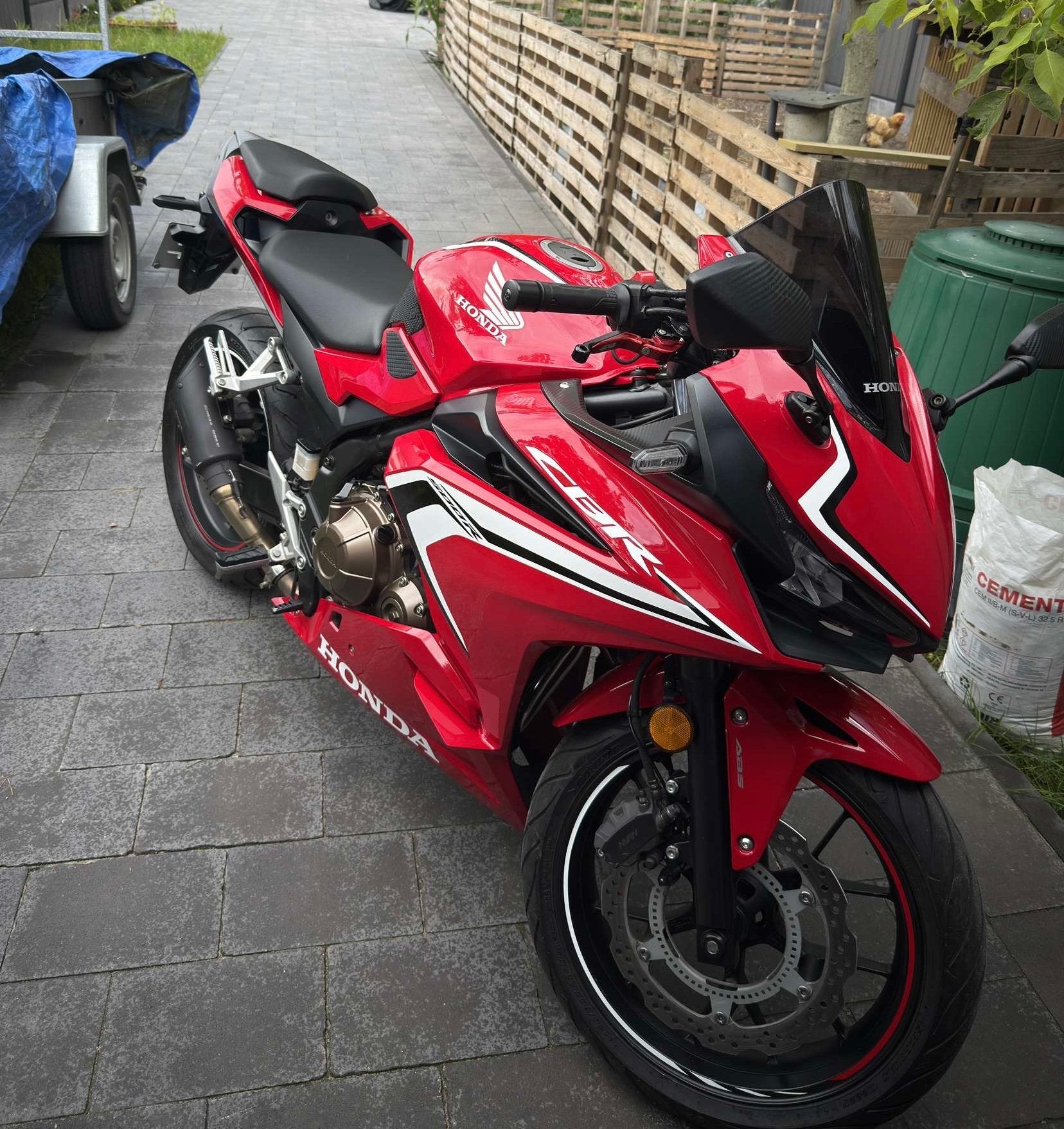 Honda CBR 500R, Motos, Motos | Honda, Particulier, Sport, 12 à 35 kW, 2 cylindres, Permis Moto A2 minimum, ABS, Poignées chauffantes