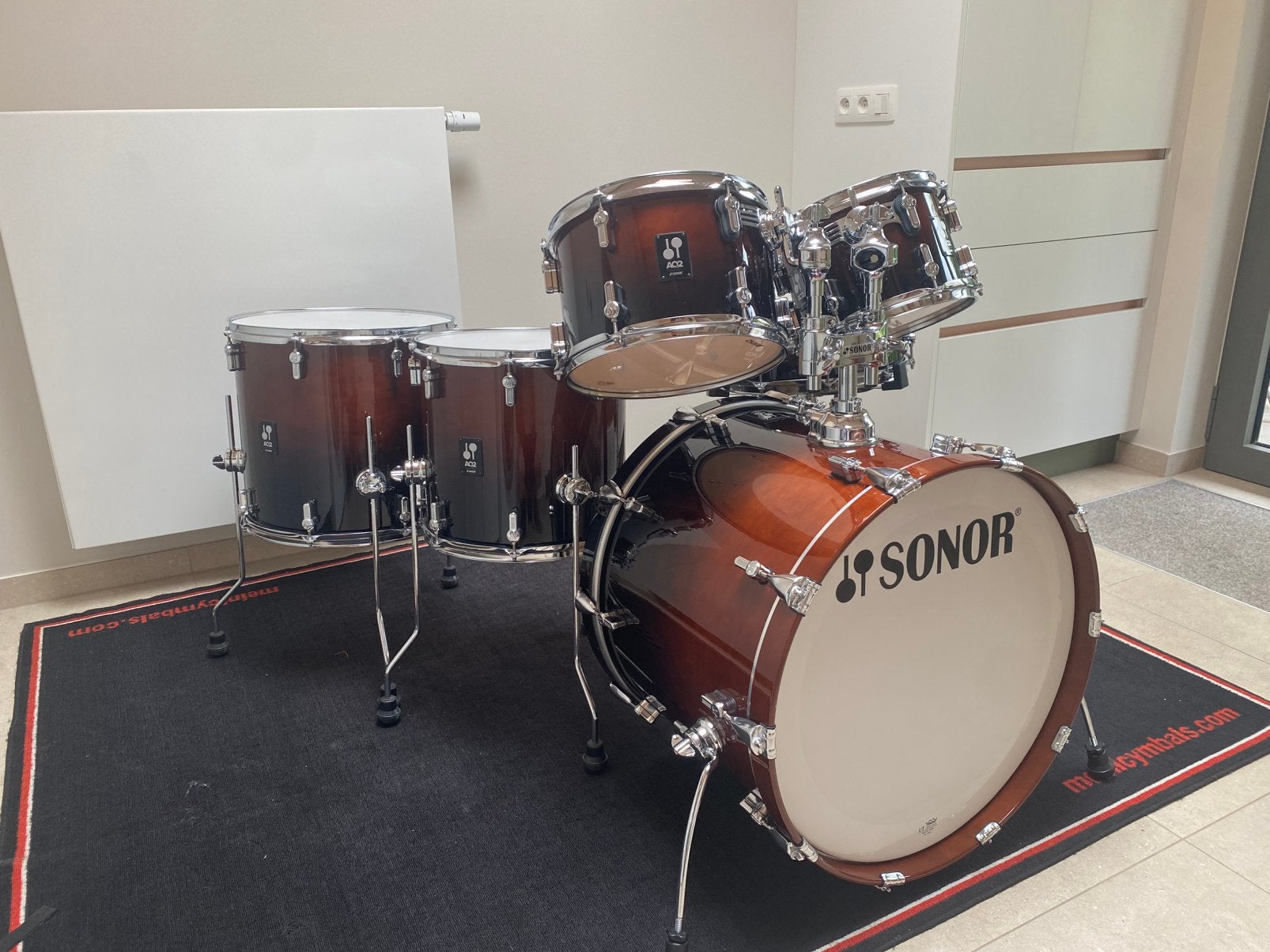 Sonor AQ2 full maple, Musique & Instruments, Batteries & Percussions, Enlèvement, Comme neuf, Sorento